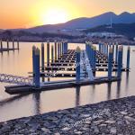 Marine Floating Pontoon Docks Aluminum Floating Platform For Boats