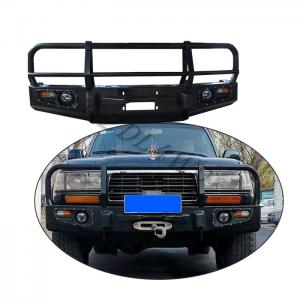 Wholesale OEM Off Road Car kits Fit Toyota LC80 Heavy Duty Rolled Steel Front Bumper from china suppliers