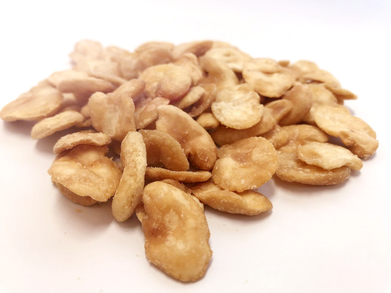 Fried Salted Broad Beans Snack Food Crispy Taste With Health Certificate