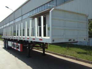 Wholesale Log Transport-Flat Bed Semi-Trailer from china suppliers