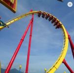 Customized Theme Park Roller Coaster Ride 16 Persons Capacity For Outdoor