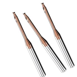 Wholesale Extra Long Neck 2 Flutes 2mm Square Nose End Mill Hrc65 SX from china suppliers