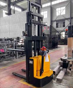 Wholesale 1500kg 4 Meters Full Electric Walkie Pallet Stacker For Warehousing And Distribution Industry from china suppliers