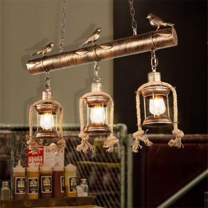 Wholesale American Vintage Bird Chandelier Industrial Style Restaurant Kitchen Lamp(WH-VP-234) from china suppliers