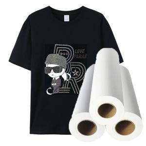 Wholesale 150g Hot Peel Light Inkjet Cotton T-shirt Heat Transfer Paper A4 from china suppliers