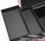 Wear Resistant Aluminium Cosmetic Case 0.8 Kgs Light Weight Makeup Beauty Box