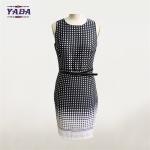 Ladies bodycon slim summer sleeveless formal office dresses fashion clothes