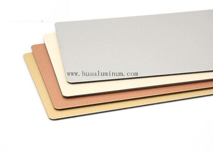SGS Shockproof Aluminum Composite Material Panels Brushed Surface