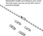 Plain Finish Stainless Steel Ball Chain