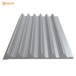 Wholesale Durable Washable Aluminum Wall Panels , Perforated Corrugated Metal Ceiling Panels from china suppliers