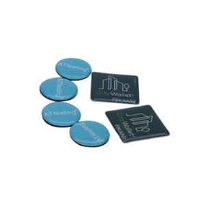Wholesale Anti Metal Passive NFC 13.56 Mhz Sticker With 213 215 216 Chip 106 Kbit/S from china suppliers
