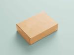 brown kraft corrugated packaging delivery boxes