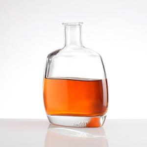 Wholesale Aluminum Plastic PP Collar High Grade 700ml Glass Wine Bottles for Whiskey from china suppliers