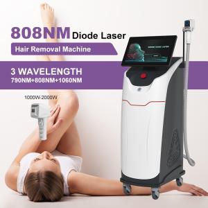 Wholesale Beauty machine manufacturer for 808nm Diode Laser Hair Removal Triple Wavelength 755+808+1064nm 500W-1600W Hair Remover from china suppliers
