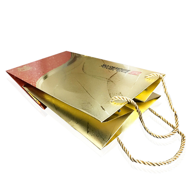 Plain 38×27×10cm Gift Bags With Handles CDR PDF Format