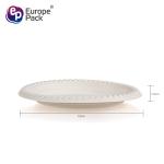 Wholesale picnic supplies cornstarch biodegradable plastic food compartment tray