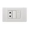 Buy cheap ABS White Electric Switch Socket SERIES 110V ~ 250V Voltage 10A -16A Current from wholesalers