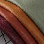 Lychee Suede Handbag PU Leather Faux Wear Resistant 1.7mm Thickness