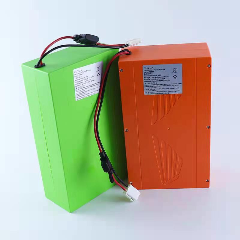 48V 30Ah Vehicle Lithium Battery 13S6P Li Ion Battery Pack 60V 20Ah