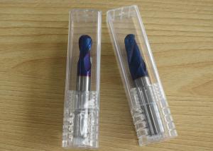 Wholesale Solid Carbide NaCo Coating 40mm Ball Nose Milling Cutter from china suppliers