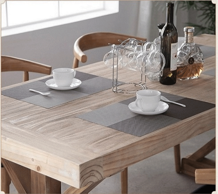 Solid Wood Customized Vintage Neoclassical Wooden Dining Table for Dining and Living Room Craftsmanship