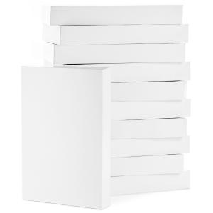 Wholesale 11x17 Inch Large White 12 Pack Rectangular Gift Box Embossing Debossing from china suppliers