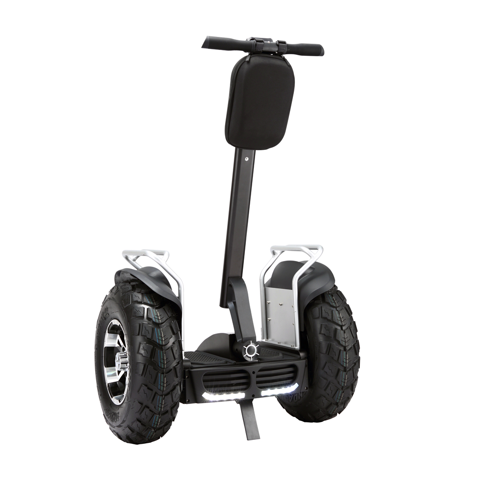 High Speed Segway Electric Scooter EcoRider Patrol Model Double Battery 1266Wh 72V