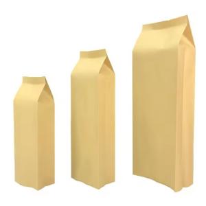 Wholesale Transparent Plastic Food Packaging Bag With Back Seal Bag Rice Food Packaging from china suppliers