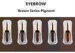10ml Permanent Eyebrow Ink , 18 Colors Semi Permanent Makeup Tattoo Eyebrow Ink