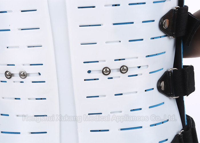 Flannel And PVC Thoracic Lumbar Sacral Orthosis Brace For Lower Back Pain Treatment