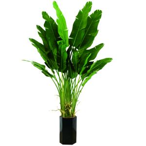Wholesale Anti - Fading Plastic Artificial Landscape Trees Potted Bird Of Paradise from china suppliers