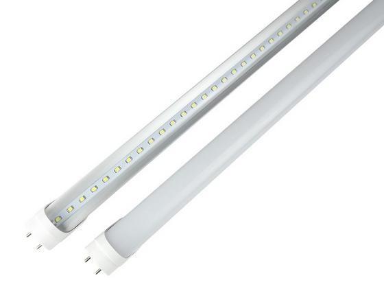LED T8 half aluminium half plastic oval tube single 1.2M 18w 2 years warranty Pf