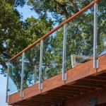 Frameless Deck Glass Railing 4+4mm 5+5mm 6+6mm 8+8mm Tempered Glass Outdoor