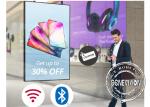 55 Inch Shop Window Facing Display 4K Narrow Bezel With High Brightness 2500nits