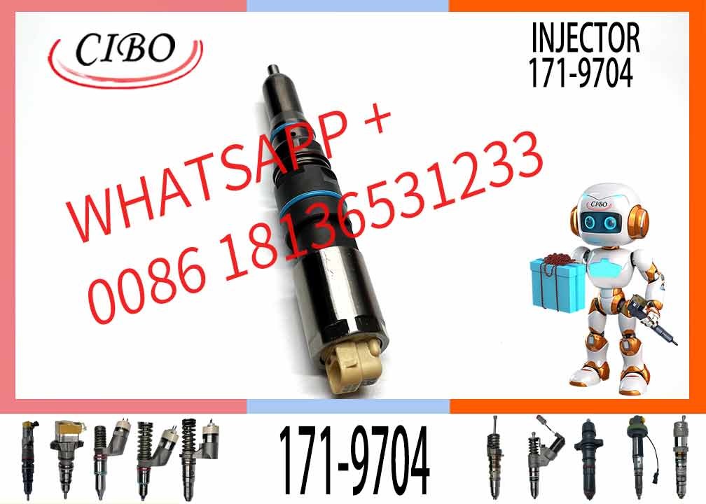 Common rail injector fuel injector 171-9704 173-9268 198-7912 460-8213 342-5487 417-3013 for C+ C9.3 Excavator