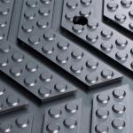 Impact Resistant Horse Large Rubber Mats Inserted Stainless Plate For Horse Pool