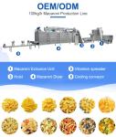 380v Voltage Commercial Pasta Macaroni Making Machine for Industrial Application
