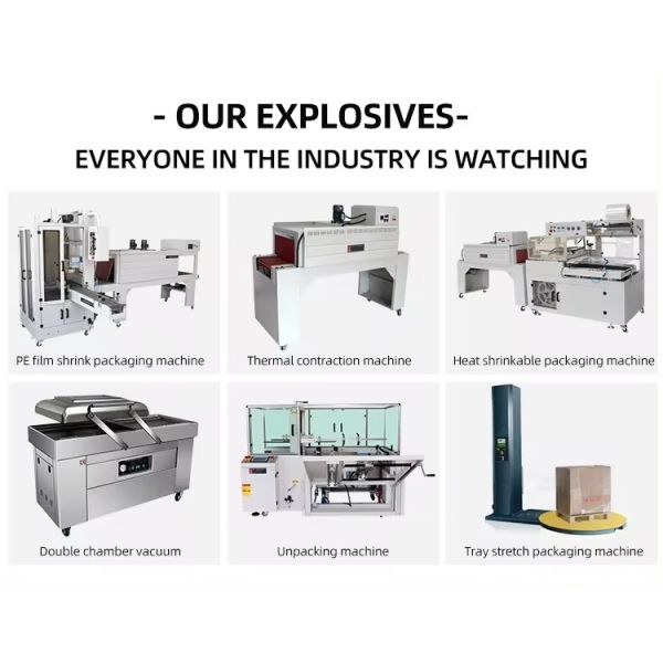 Auto Heat Shrink Packing Side Sealer Thermal Full Automatic Shrink Wrapping Machine