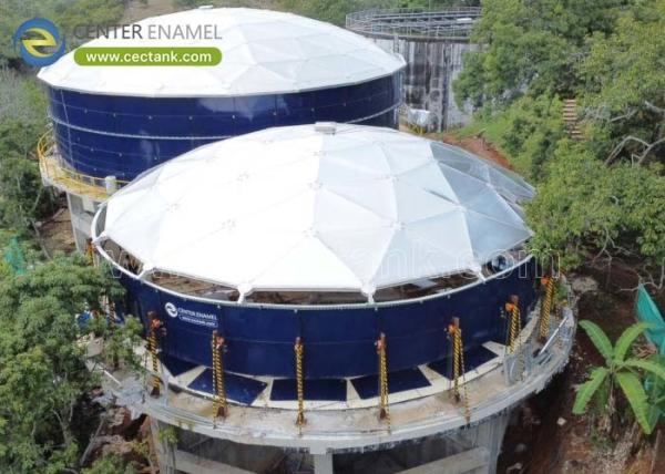 Excellent Corrosion-Resistant Glass-Lined Water Storage Tanks with Aluminum Dome