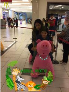 Wholesale Hansel hot-selling coin operated animal walking toys walking ride on mall from china suppliers