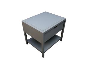 Wholesale White finish wooden night stand with one drawer,high end hotel bedroom furniture,casegoods from china suppliers