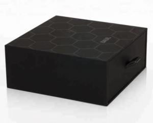 Wholesale Custom Logo Black Rigid Cardboard Sliding Drawer Style Gift Packaging Paper Box from china suppliers
