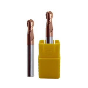 Wholesale BMR TOOLS solid carbide 2flute ball nose for metal milling original HRC55 from china suppliers