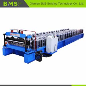 Wholesale Automatic Color Steel Roof Panel Roll Forming Machine 12-15 Meters Per Minute from china suppliers
