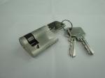 40mm(30*10) Euro Profile Brass Half Cylinder Lock with 3 brass normal keys
