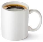 A Grade White 11oz Custom Ceramic Coffee Mugs