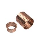 Flanged Tin Bronze Bushings CuSn8 Metric Size