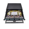Buy cheap 96FO MPO MTP Patch Panels LC Duplex 1U Fiber Patch Panel 12 Slot from wholesalers