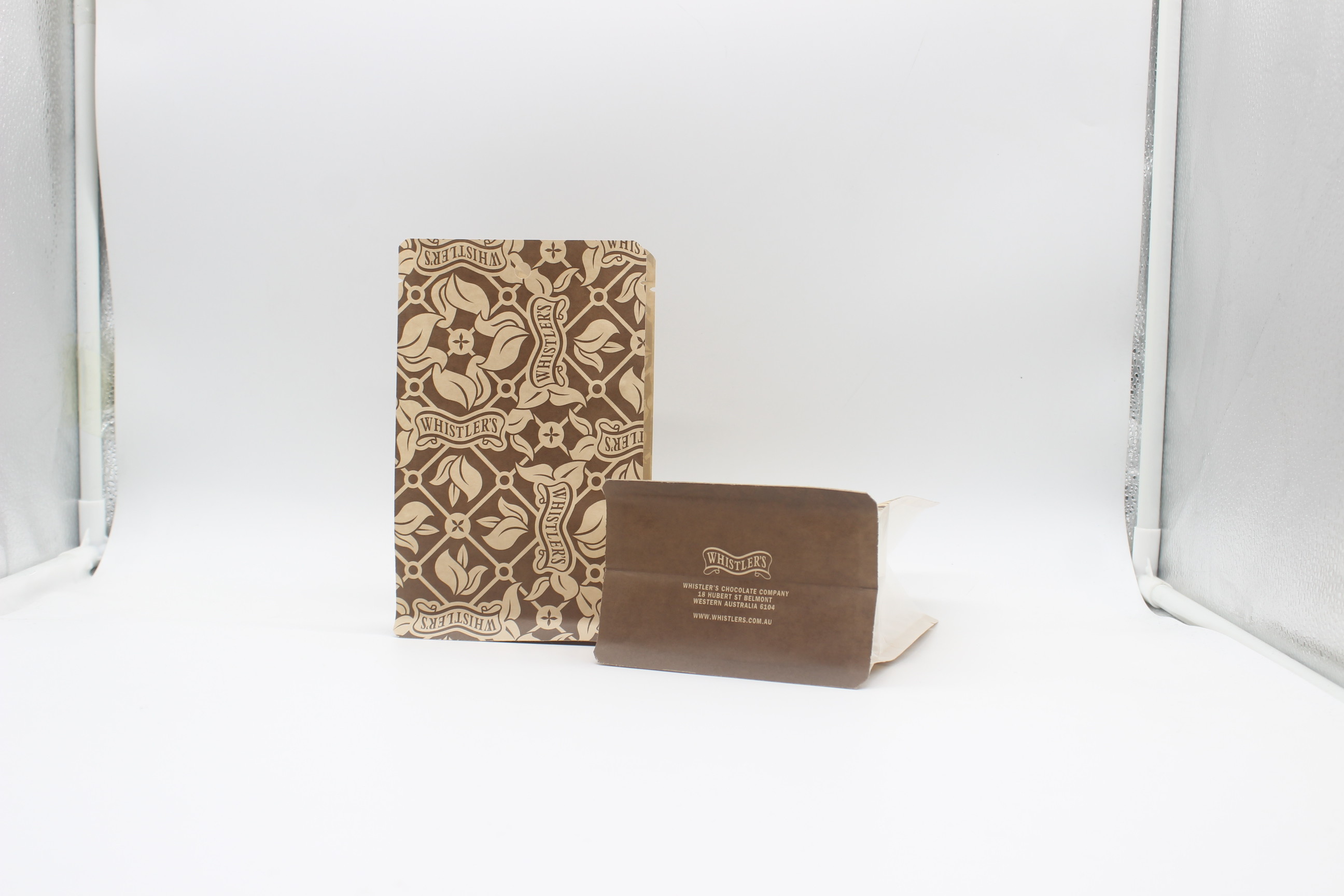 Safety Biodegradable Kraft Stand Up Pouch Rotogravure Printing For Dried Fruit Candy