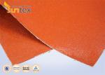 Heat Resistant Insulation Silicone Rubber Coated Fiberglass Cloth/fabric For
